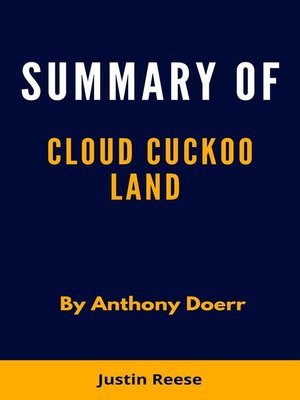 cover image of Summary of cloud cuckoo land by Anthony Doerr